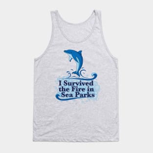 I survived the fire in sea parks Tank Top